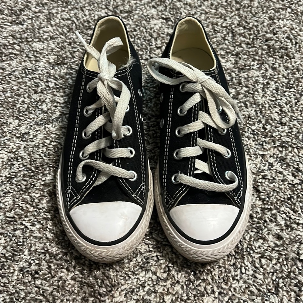 Youth converse - black